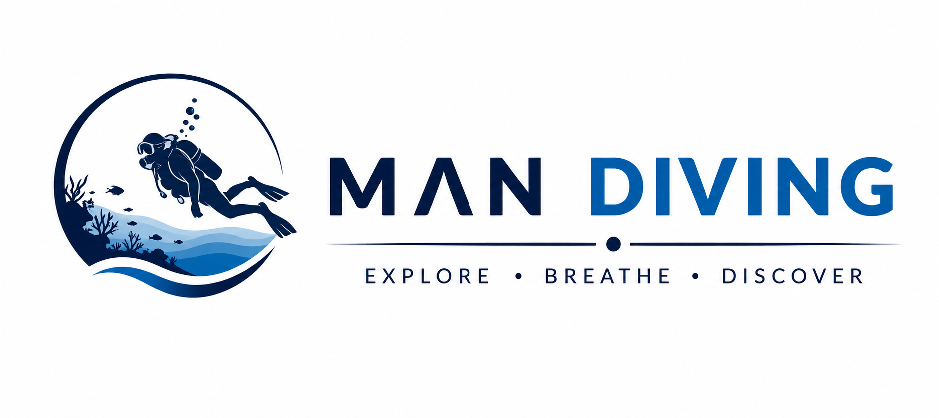 MAN DIVING